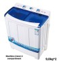 Machine à laver double bac semi-automatique 9,8 kg – Lavage et essorage séparés
