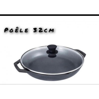 poêle Wok casserole antiadhésif 36cm