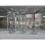 3 bocaux en verre avec fermeture à étrier – Idéal pour conserves et stockage