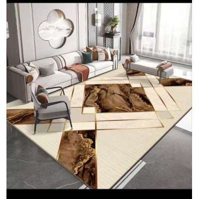 Tapis 3D Moderne – Design Géométrique et Élégance 3 mètres  mètres