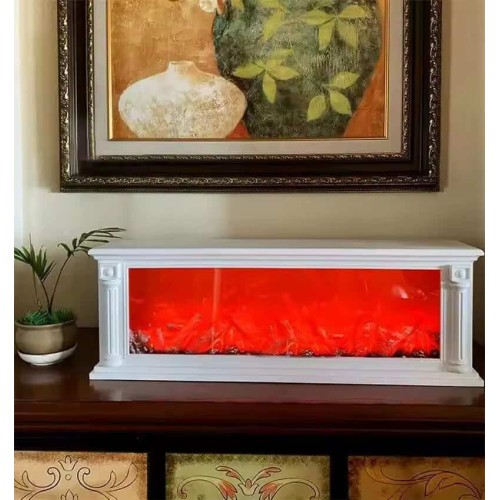 Cheminée Électrique Décorative HOME avec Effet Flamme LED 2