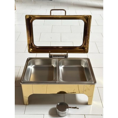 Chafing  Dish en acier inoxydable Dore