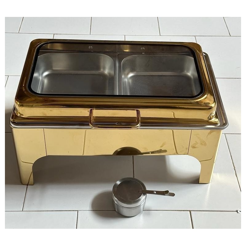 Chafing  Dish en acier inoxydable Dore