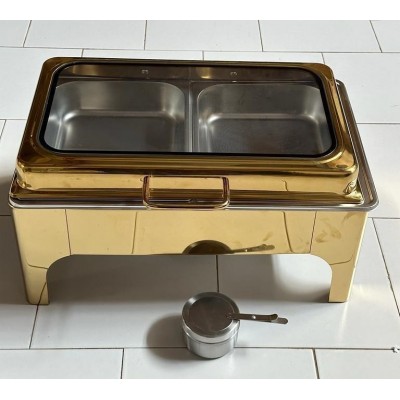 Chafing  Dish en acier inoxydable Dore