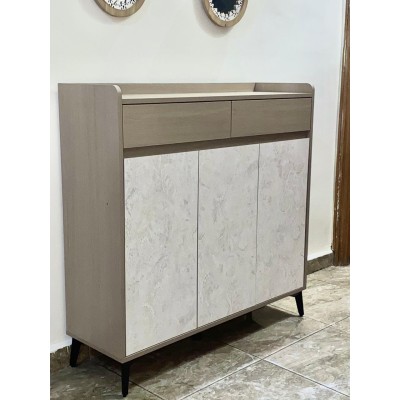 Buffet de rangement blanc en bois – Console élégante