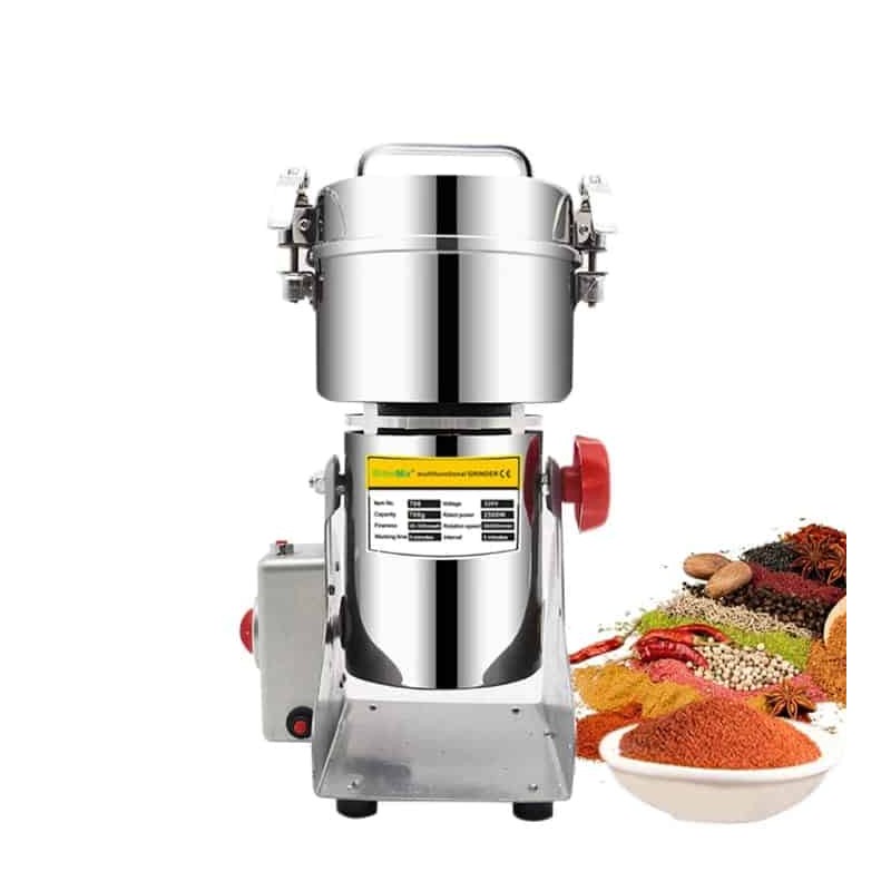 Moulin électrique multifonction 2 kg – céréales, épices et café