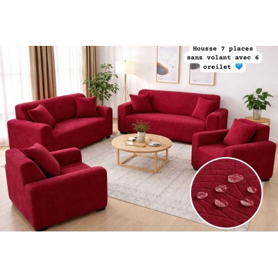 Ensemble  Housse de fauteuil luxe 7 places