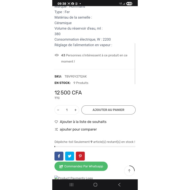 Fauteuil inclinable moderne et confortable – Chaise à bascule réglable