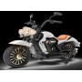 Moto Électrique Enfant Style Harley BDL 1288 avec Roues Stabilisatrices