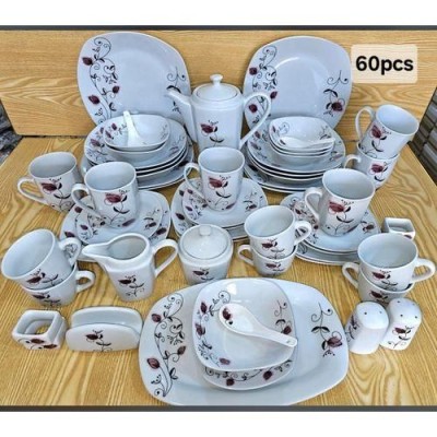 Service de table en porcelaine 60 pièces – Élégance