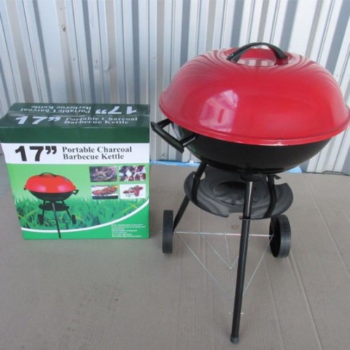 Barbecue à Charbon Portable 17 Pouces – Compact et Performant 2