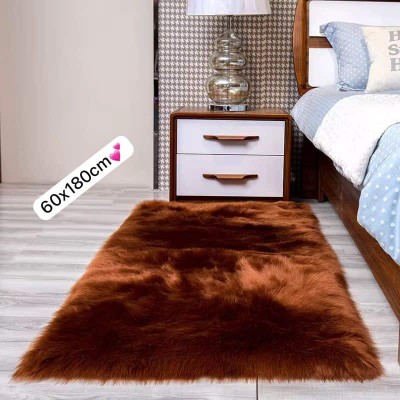 Tapis En Fausse Fourrure Doux Et Moelleux 60x180cm