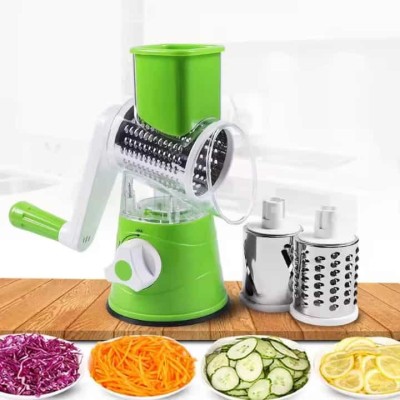 Coupe-légumes rotatif manuel multifonction – Mandoline avec râpes en acier inoxydable