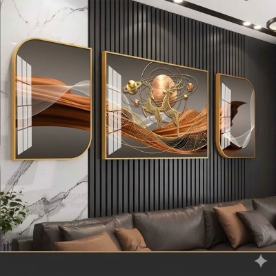 Tableau VIP 3 Pièces Grand Format (1m40 x 60 cm) Plusieurs Motifs