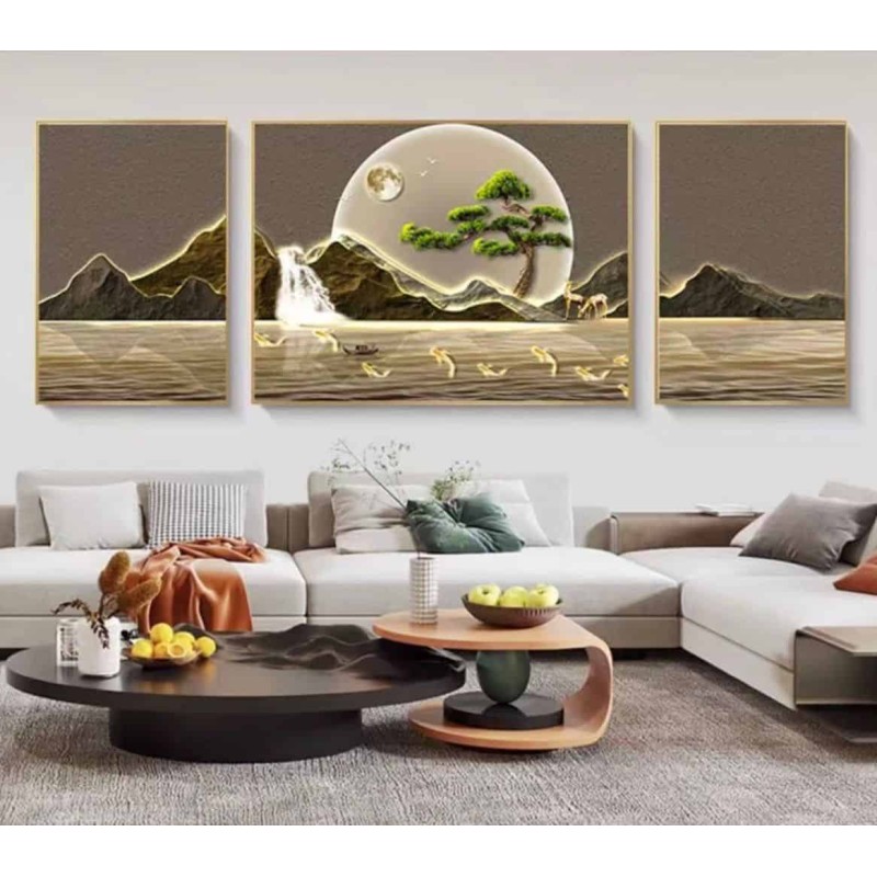 Tableau Décoration murale moderne 3pcs