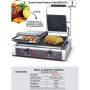 Machine Grill Panini Professionnel Double – Idéal Tacos, Sandwichs & Paninis