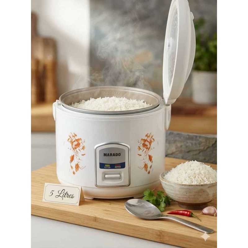 Cuiseur à Riz Électrique  5L - Rice Cooker