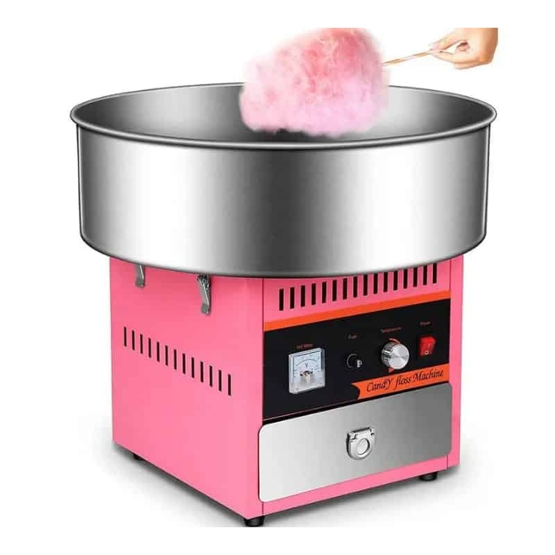 Machine à barbe à papa professionnelle rose – Électrique