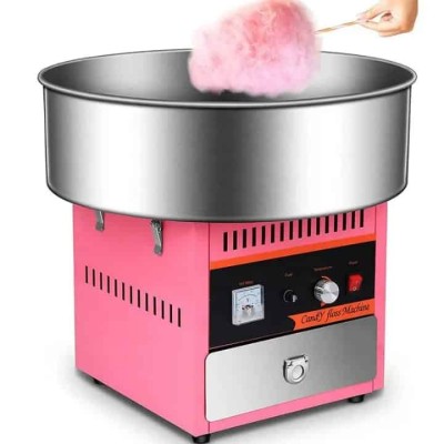 Machine à barbe à papa professionnelle rose – Électrique