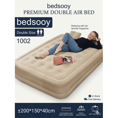 Matelas Gonflable  Électrique 200x150x40cm