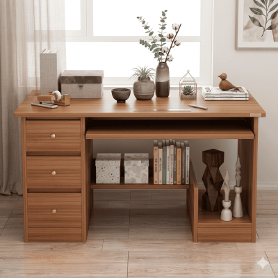 Bureau en Bois Aménager un Coin Télétravail Tendance