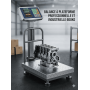 Balance à Plateforme Professionnelle et Industrielle 600 kg