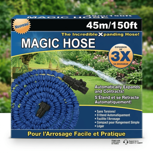 Tuyau d'Arrosage Extensible 45m Magic Hose | Jardin Facile 2