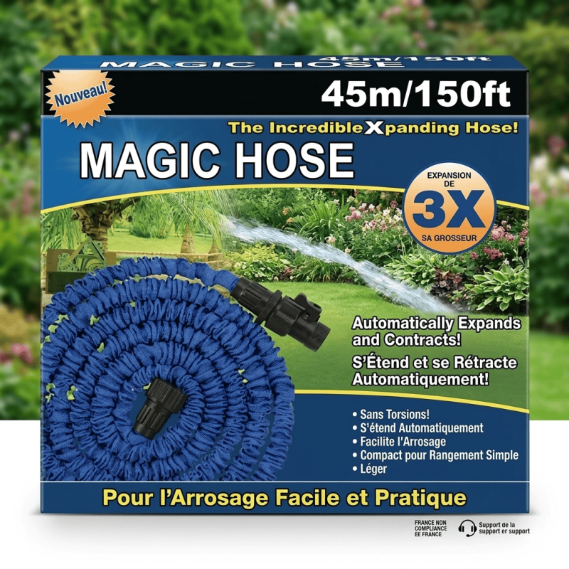 Tuyau d'Arrosage Extensible 45m Magic Hose | Jardin Facile