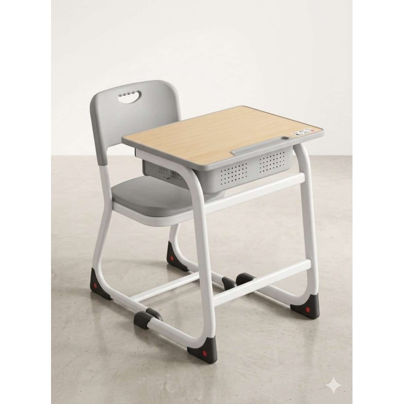 Bureau Enfant Style Scandinave : Allier Design Épuré et Confort d'Étude