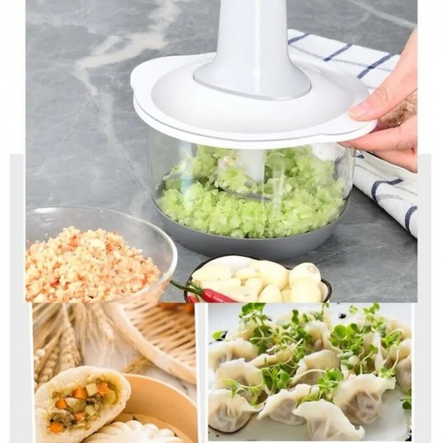 Hachoir Manuel à Aliments Et Légumes 2 LITRES 2