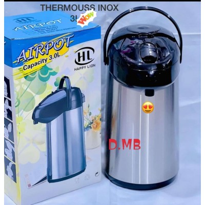 Thermos à Pompe - Isotherme 24h  - 3L