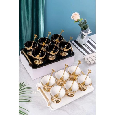 Bols à dessert Dising avec plateau