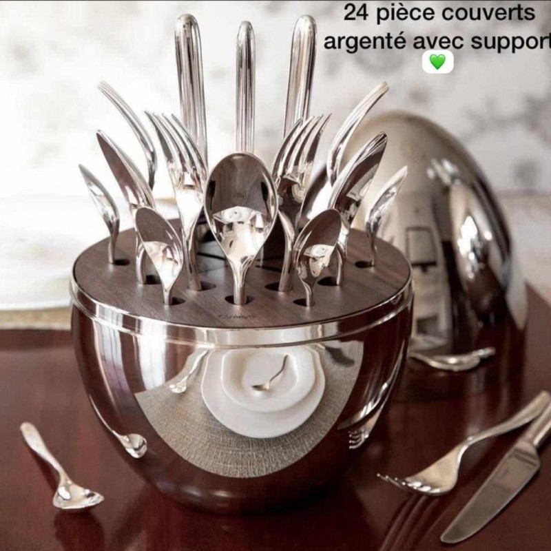 24 Pièces  Couverts de Table DESIGN