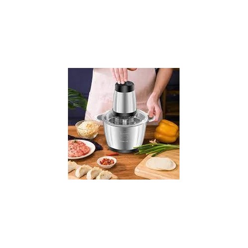 Hachoir Electrique Inox  2 Litres  très pratique