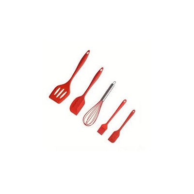 5 En 1 spatule Ustensiles De Cuisine en silicone