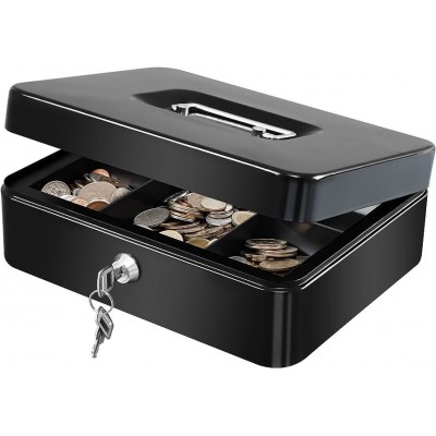 Coffre-fort avec serrure, Porte-monnaie en métal