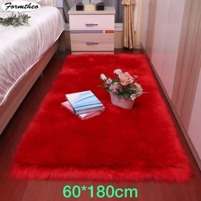 Tapis En Fausse Fourrure Doux Et Moelleux 60x180cm