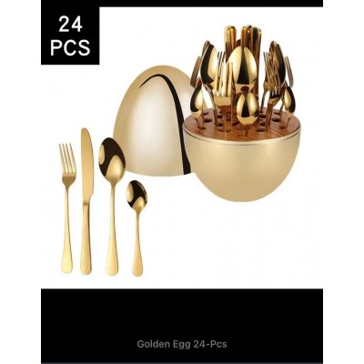 24 Pièces  Couverts de Table DESIGN