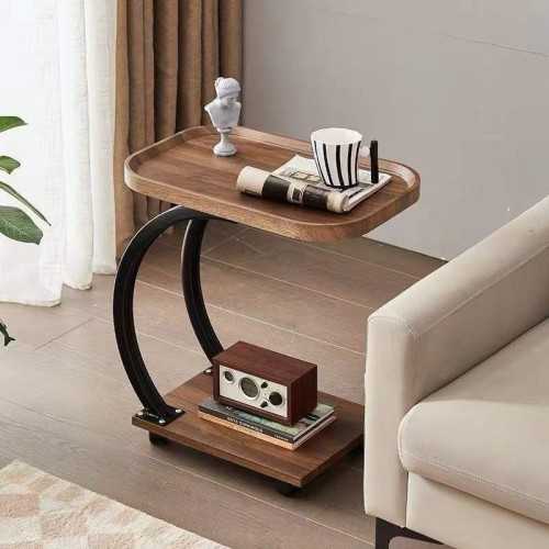 Table d'Angle Mobile de Luxe  Table d'Appoint