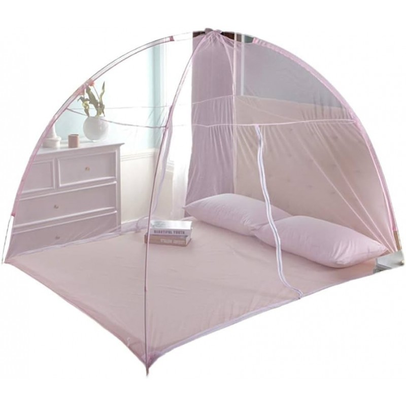 Moustiquaires  double LIT 220X240 CM ouverture automatique