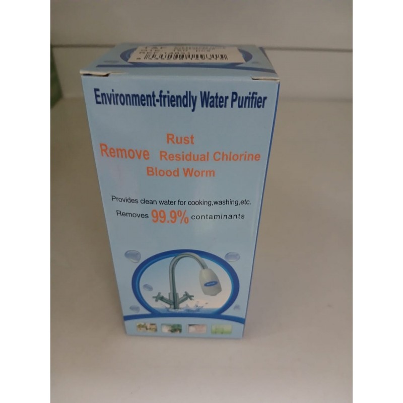 Filtre et purifie l'eau  Robinet