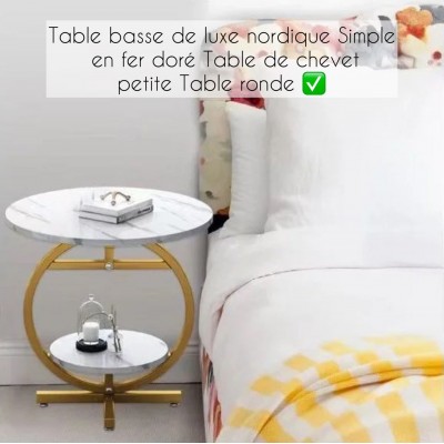 Table d'appoint ronde simple