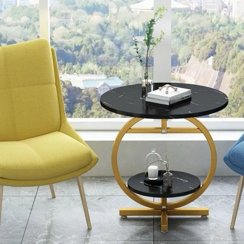 Table d'appoint ronde simple 2