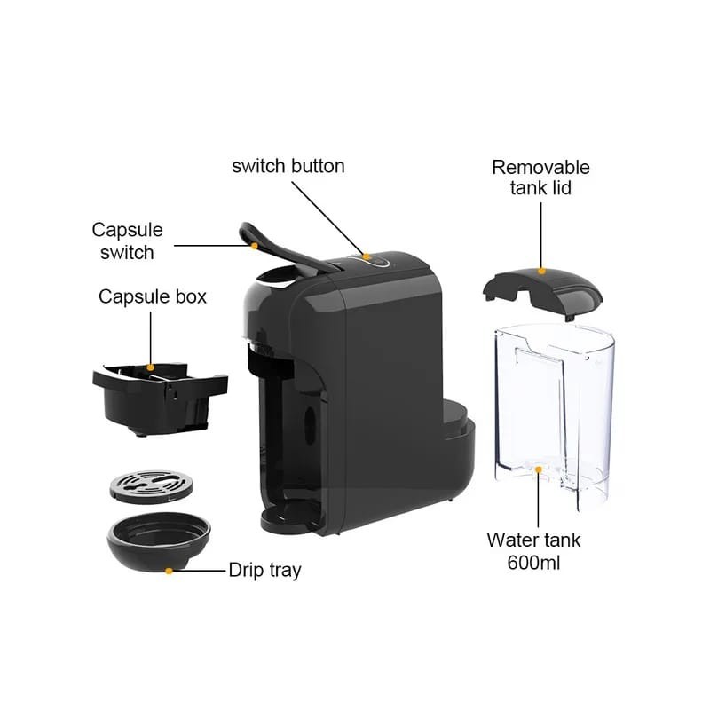 machine à café à capsules et poudre multifonction