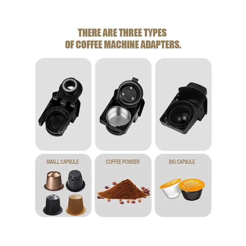 machine à café à capsules et poudre multifonction