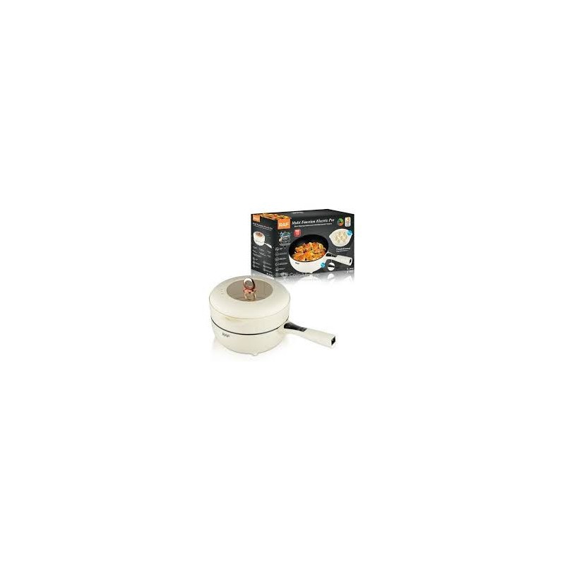 Marmite Électrique Multifonction Antiadhésive avec Grill Vapeur