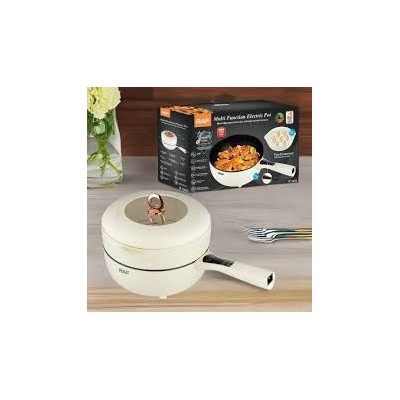 Marmite Électrique Multifonction Antiadhésive avec Grill Vapeur