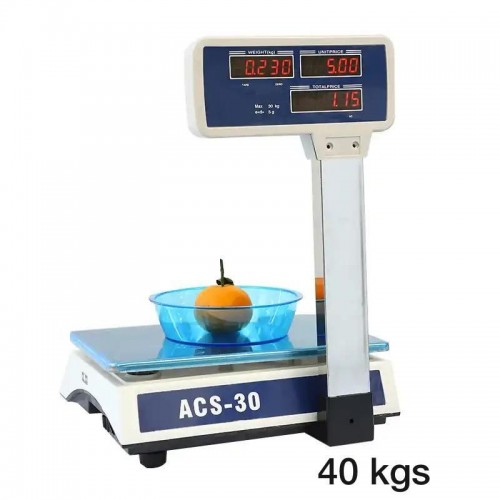 Balance numérique  capacité maximale de 40 kg