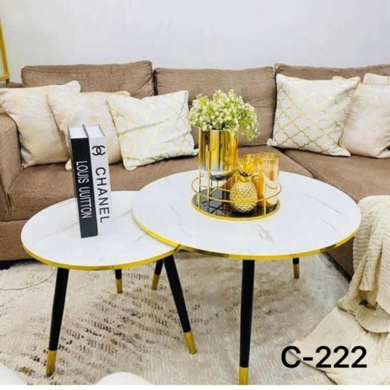 Lot De 2 Table Basse De Salon Design Moderne
